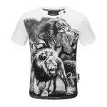 philipp plein t-shirt for hommes casual big lion